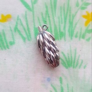 🌙Sterling Bunch of Bananas 🍌 Charm Pendant